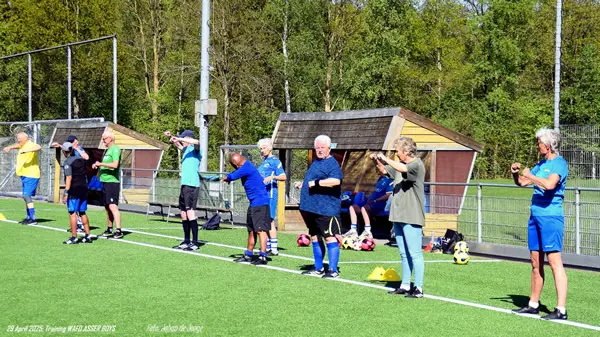 training walking football