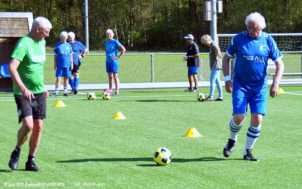 training walking football