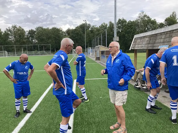 Teamleden Walking Football