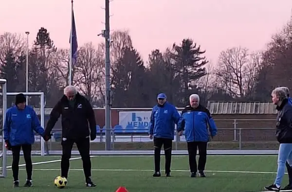 training walking football