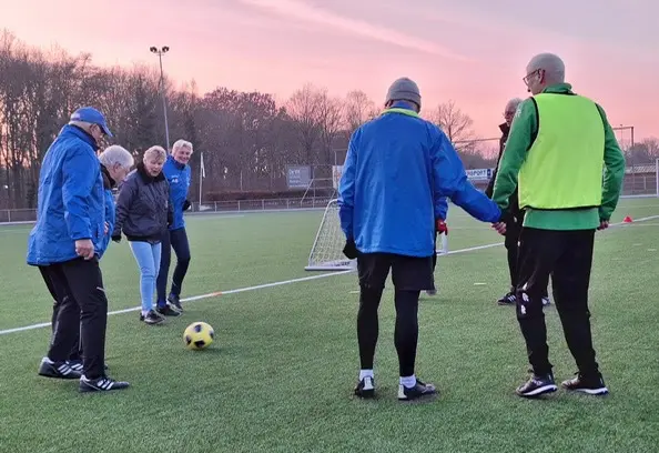 training walking football
